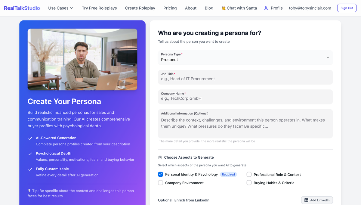 Introducing LEWIS-1: The Soul Behind Real Talk Studio’s New Era of Realistic Personas